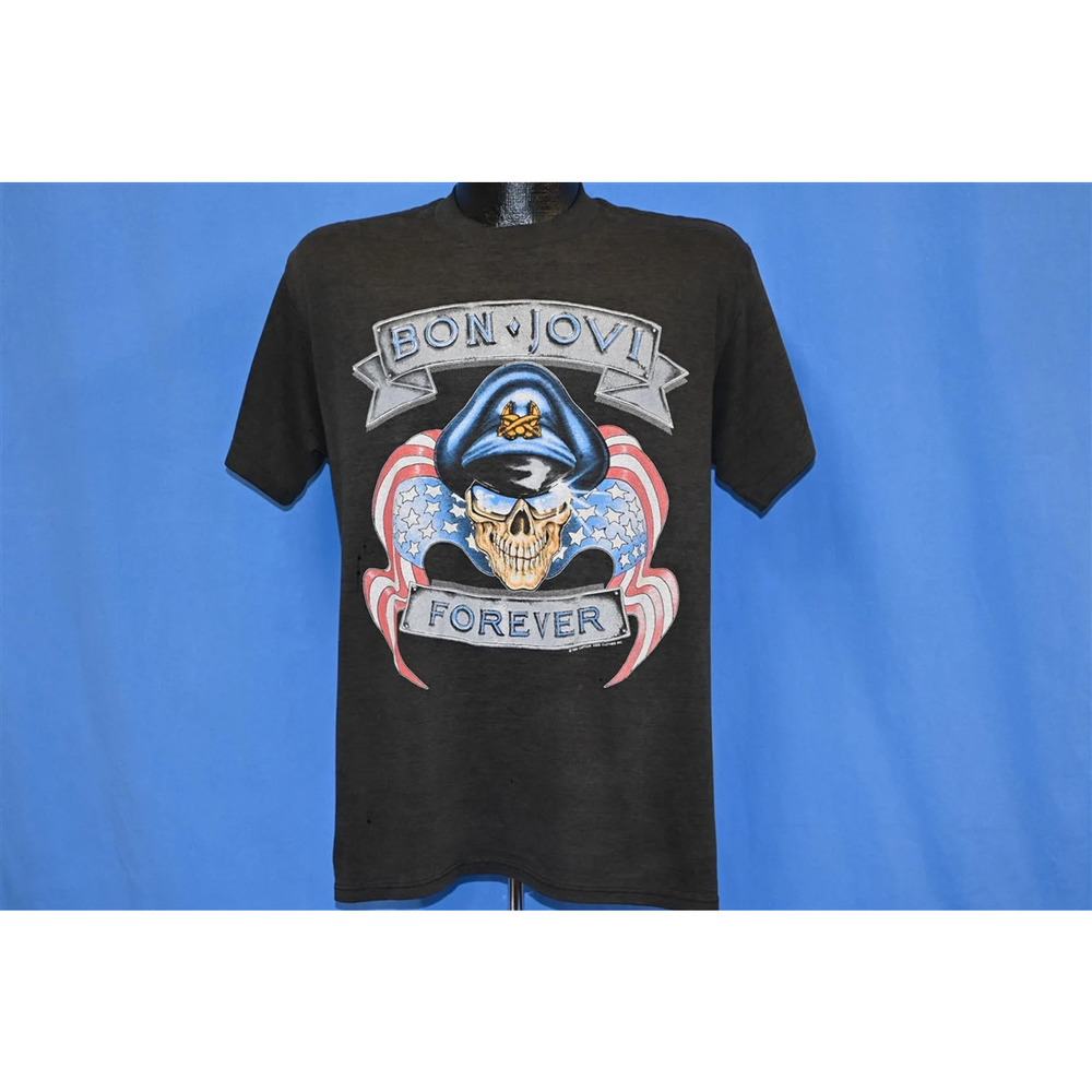 80s Bon Jovi Forever Brotherhood Tour  T-shirt, Bon Jovi T-shirt, Gift For Fan
